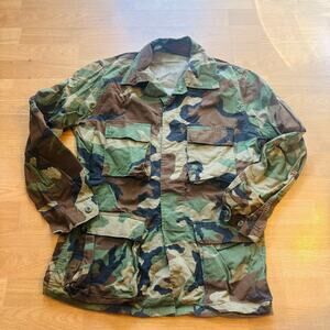 MILITARY CAMO SHACKET JACKET MENS XL NATO